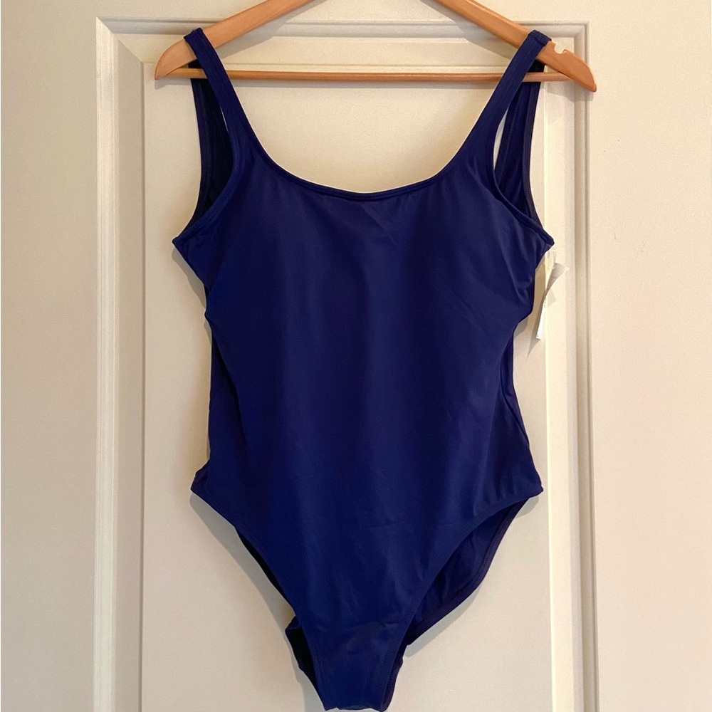 New with tags - Ralph Lauren one piece scoopneck swimsuit